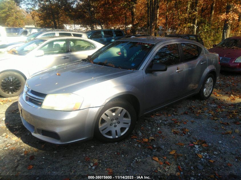 2014 DODGE AVENGER SE - 1C3CDZAB8EN224007