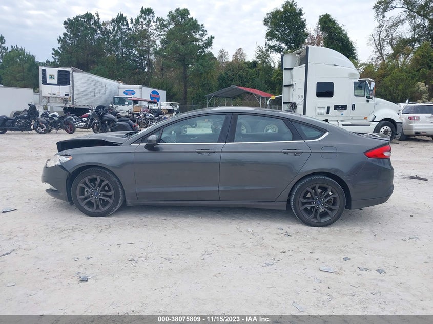 VIN 3FA6P0HD7JR216576 2018 FORD FUSION SE