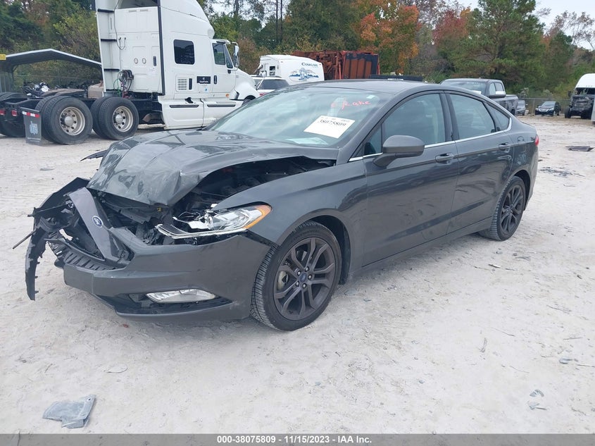 VIN 3FA6P0HD7JR216576 2018 FORD FUSION SE