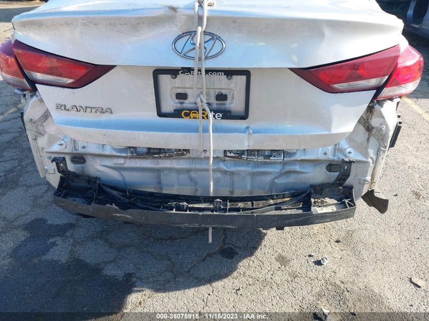 2017 HYUNDAI ELANTRA SE/VALUE/LIMITED - 5NPD84LF2HH174622