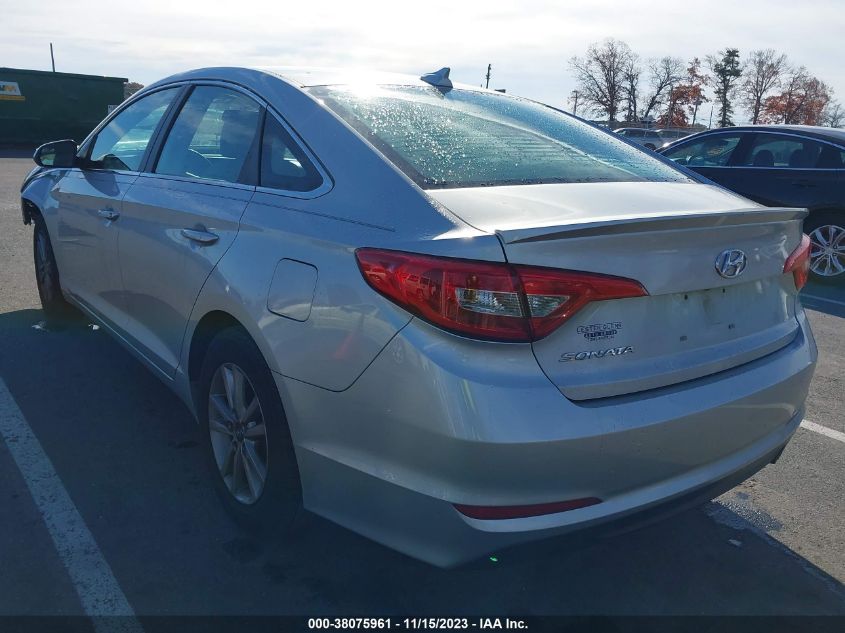 2016 HYUNDAI SONATA SE - 5NPE24AF7GH310508