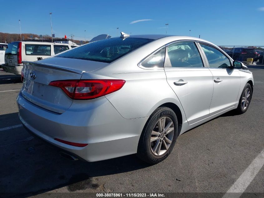 2016 HYUNDAI SONATA SE - 5NPE24AF7GH310508