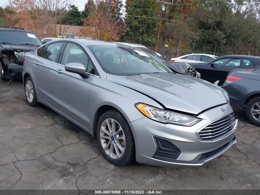 2020 FORD FUSION SE - 3FA6P0HD1LR254677