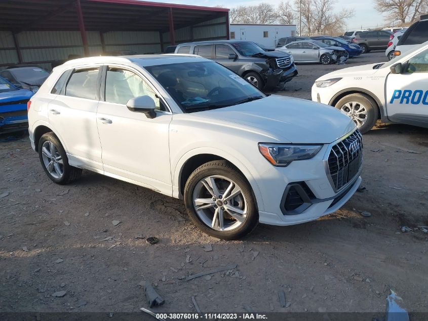 WA1DECF33M1108029 AUDI Q3 PREMIUM 45 TFSI S LINE 2021