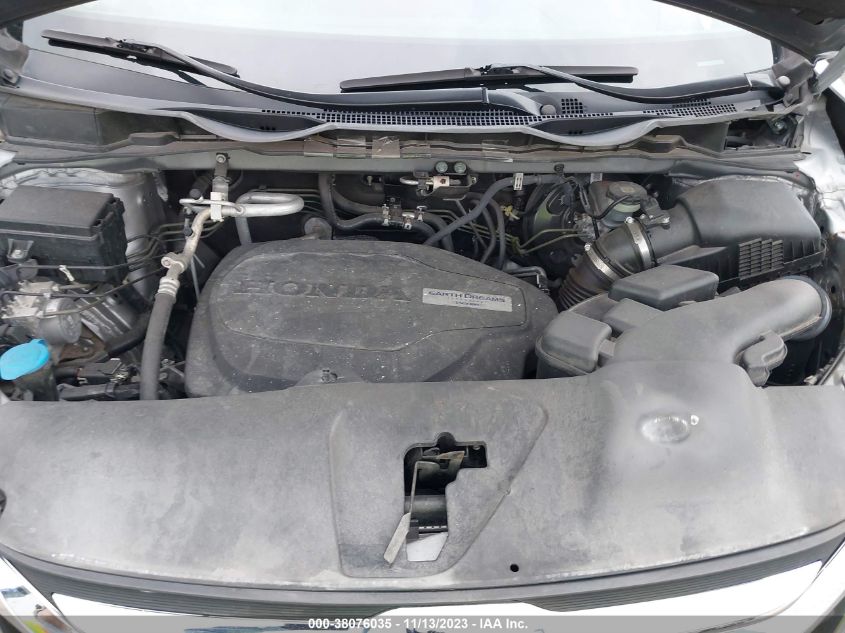 VIN 5FNRL6H78KB041659 2019 HONDA ODYSSEY EX-L