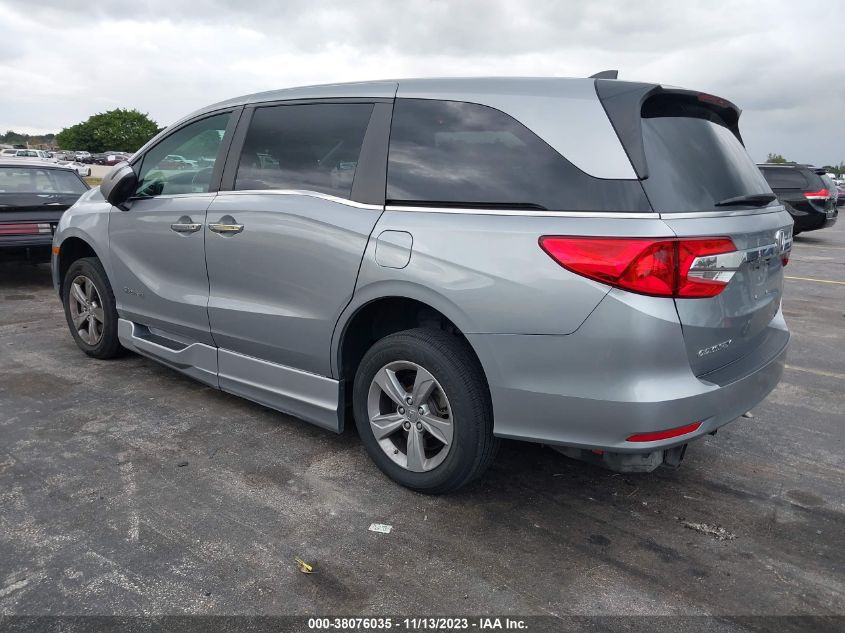 VIN 5FNRL6H78KB041659 2019 HONDA ODYSSEY EX-L