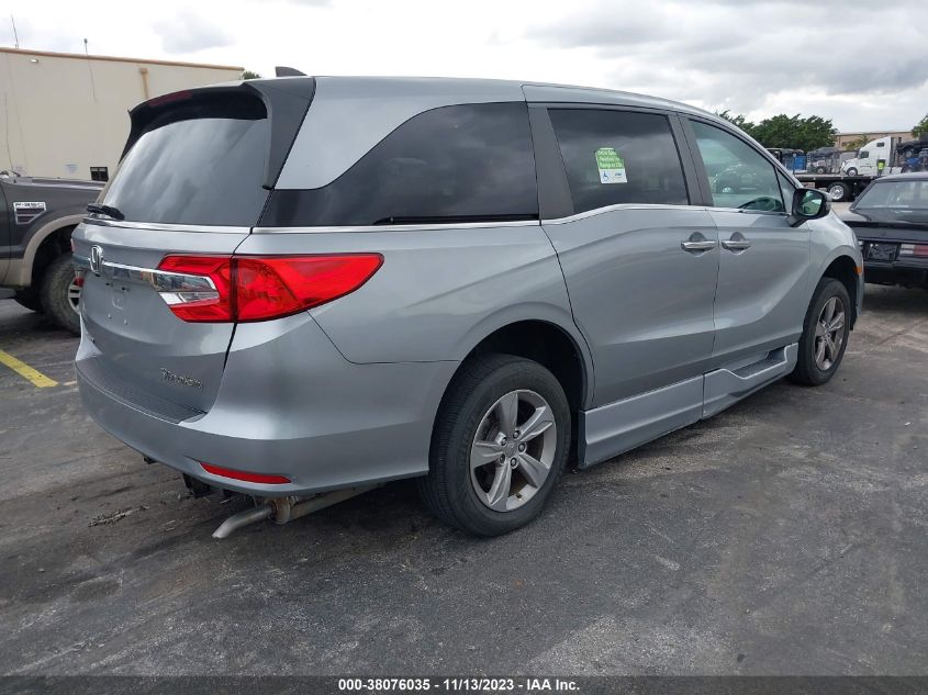 VIN 5FNRL6H78KB041659 2019 HONDA ODYSSEY EX-L