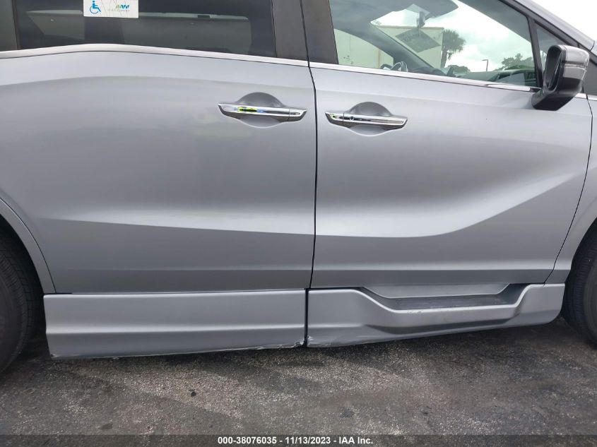 VIN 5FNRL6H78KB041659 2019 HONDA ODYSSEY EX-L