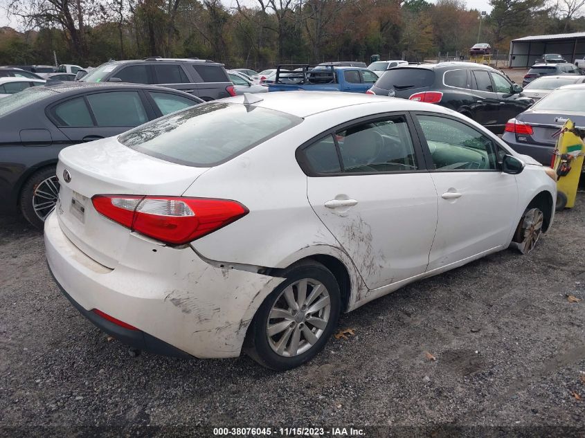 2014 KIA FORTE LX - KNAFX4A60E5098048