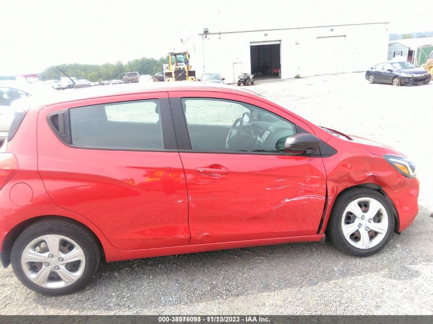 2019 CHEVROLET SPARK LS - KL8CB6SA2KC803726