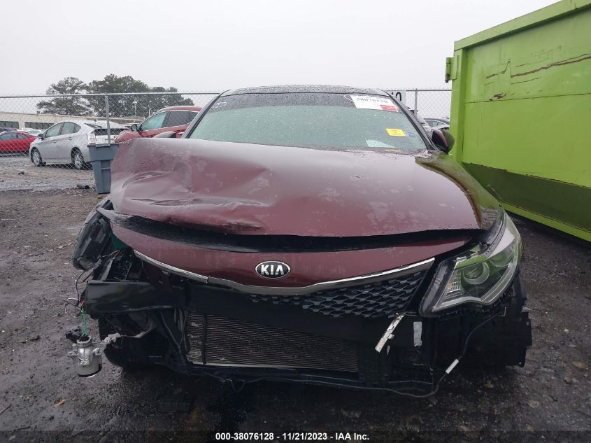 2016 KIA OPTIMA EX - 5XXGU4L35GG110177