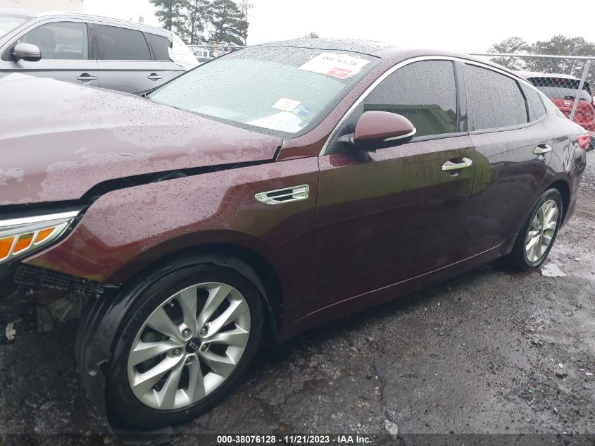 2016 KIA OPTIMA EX - 5XXGU4L35GG110177