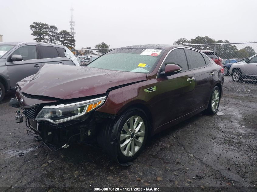 2016 KIA OPTIMA EX - 5XXGU4L35GG110177