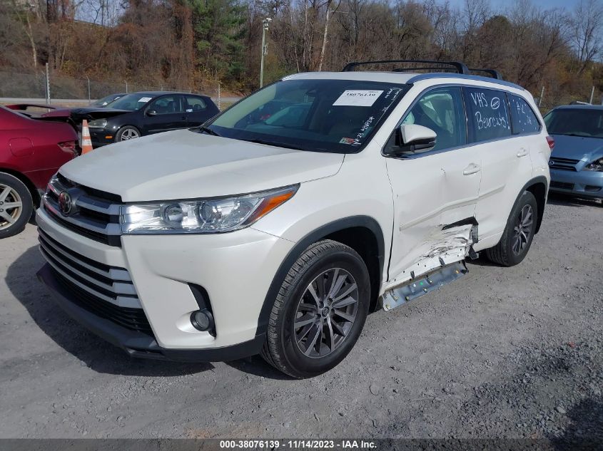 2017 TOYOTA HIGHLANDER XLE - 5TDJZRFH3HS397529