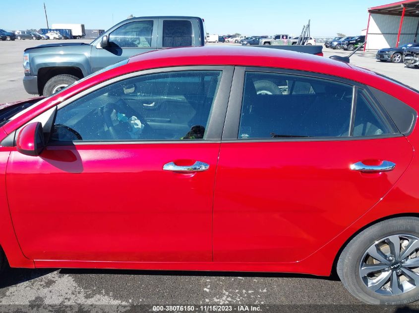 2022 KIA RIO LX/S - 3KPA24AD9NE431409