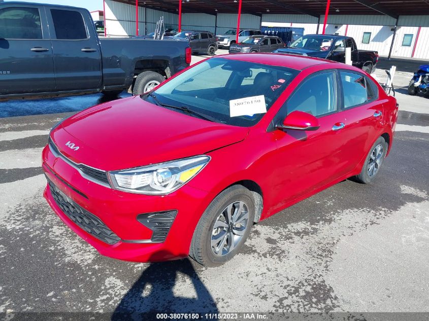2022 KIA RIO LX/S - 3KPA24AD9NE431409