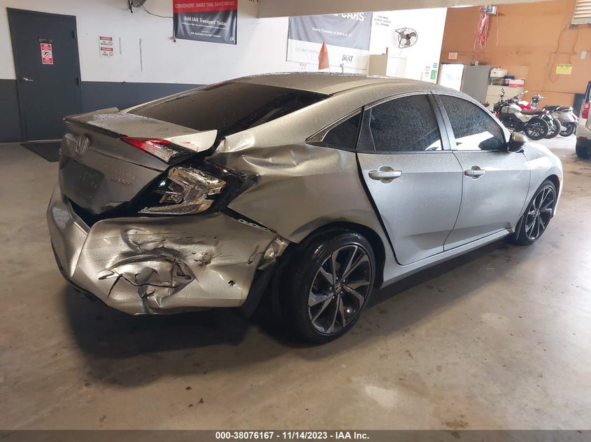 VIN 2HGFC2F84MH515368 2021 HONDA CIVIC SPORT