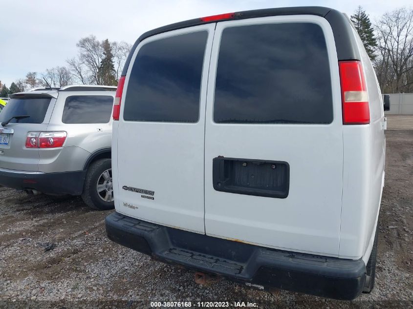 2014 CHEVROLET EXPRESS 2500 WORK VAN 1GCWGFFA3E1166314
