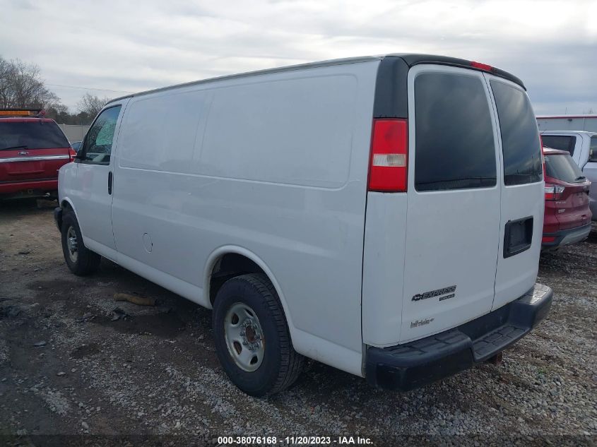 2014 CHEVROLET EXPRESS 2500 WORK VAN 1GCWGFFA3E1166314