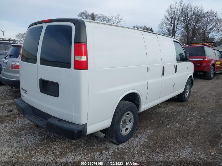 2014 CHEVROLET EXPRESS 2500 WORK VAN 1GCWGFFA3E1166314