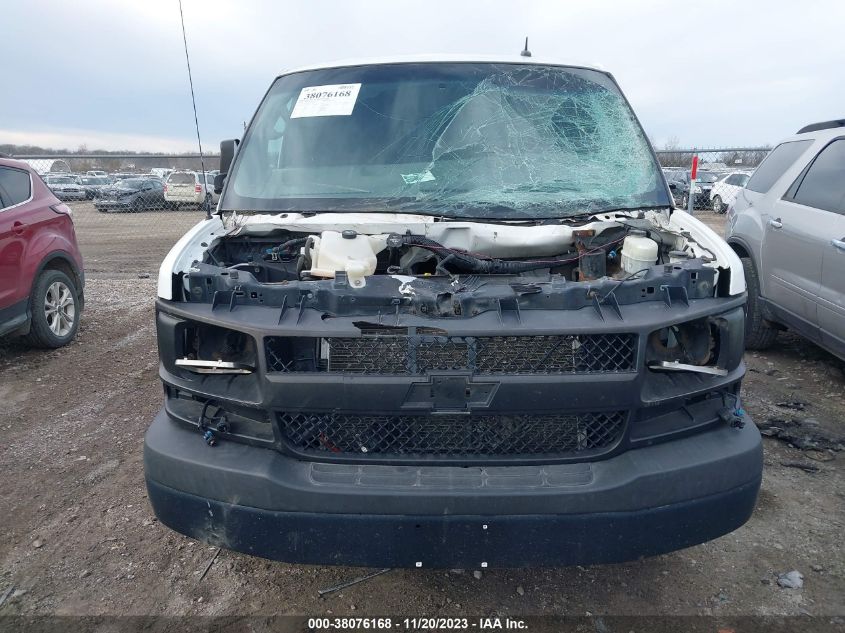 2014 CHEVROLET EXPRESS 2500 WORK VAN 1GCWGFFA3E1166314