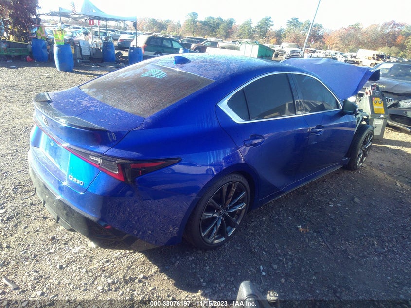 VIN JTHGZ1B26P5065648 2023 LEXUS IS 350 F SPORT