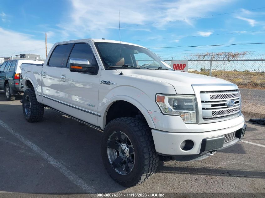 2013 FORD F-150 PLATINUM - 1FTFW1ET3DFC24271