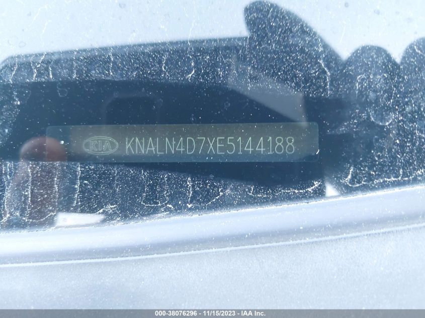 2014 KIA CADENZA PREMIUM/LIMITED - KNALN4D7XE5144188