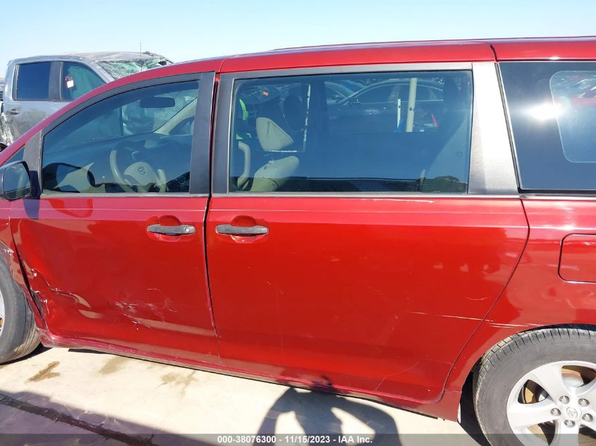 2013 TOYOTA SIENNA - 5TDZK3DC4DS280855