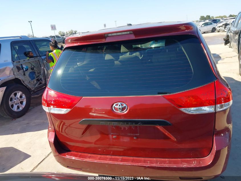 2013 TOYOTA SIENNA - 5TDZK3DC4DS280855
