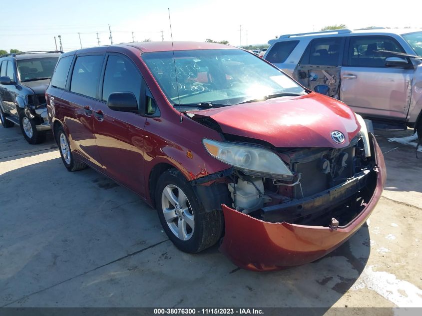 2013 TOYOTA SIENNA - 5TDZK3DC4DS280855