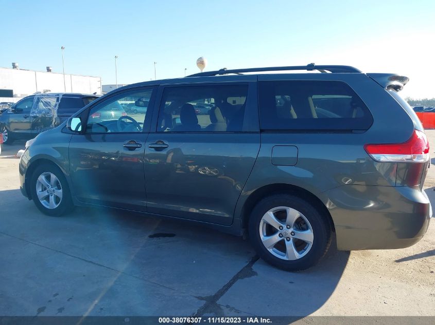 5TDKK3DC3CS241660 2012 TOYOTA SIENNA, photo no. 15