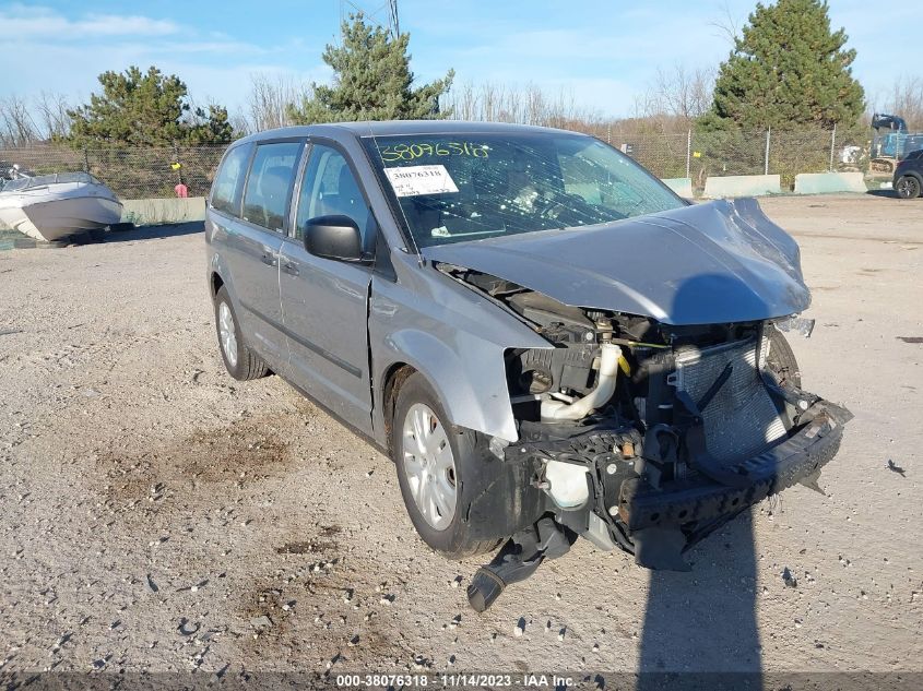 2014 DODGE GRAND CARAVAN AVP/SE - 2C4RDGBG6ER411818
