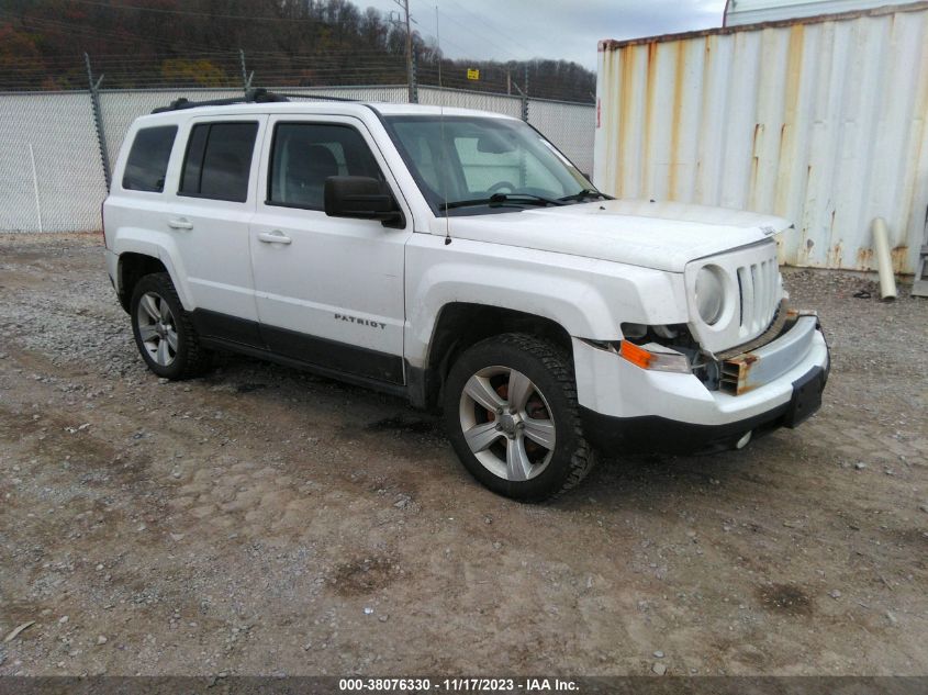 2013 JEEP PATRIOT LATITUDE - 1C4NJRFB8DD212739