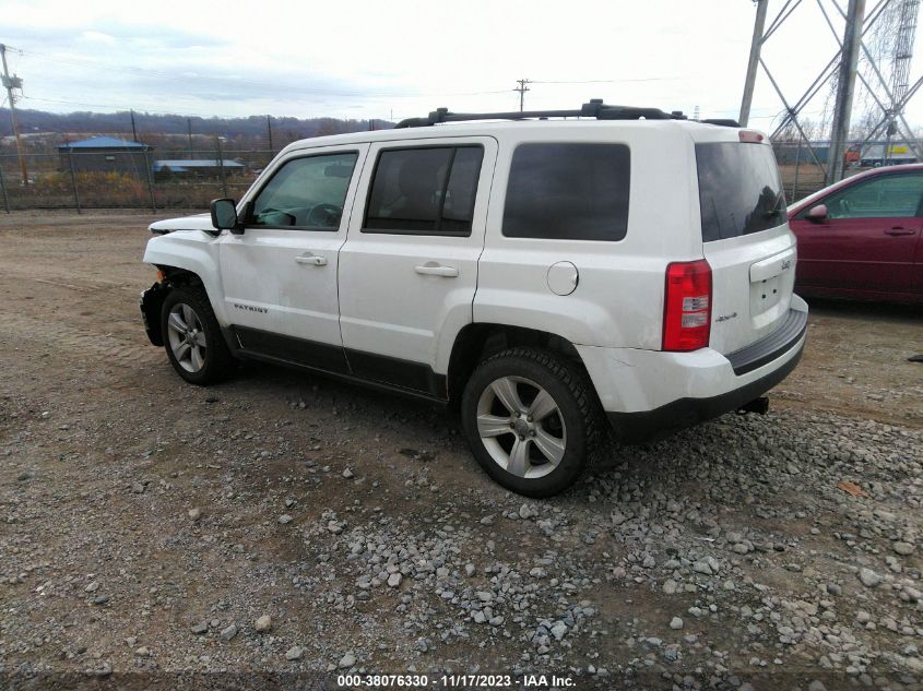 2013 JEEP PATRIOT LATITUDE - 1C4NJRFB8DD212739