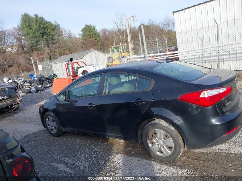 2015 KIA FORTE LX - KNAFK4A62F5317334