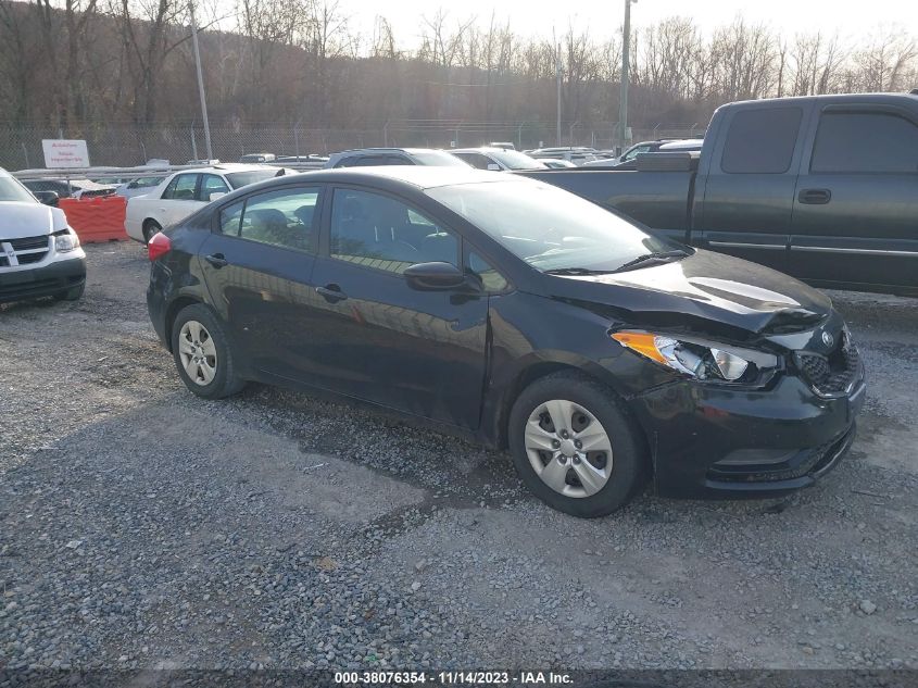 2015 KIA FORTE LX - KNAFK4A62F5317334