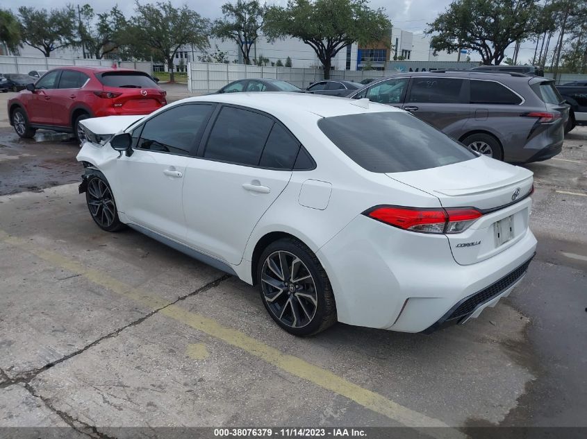 2022 TOYOTA COROLLA SE - JTDS4MCE3N3500462