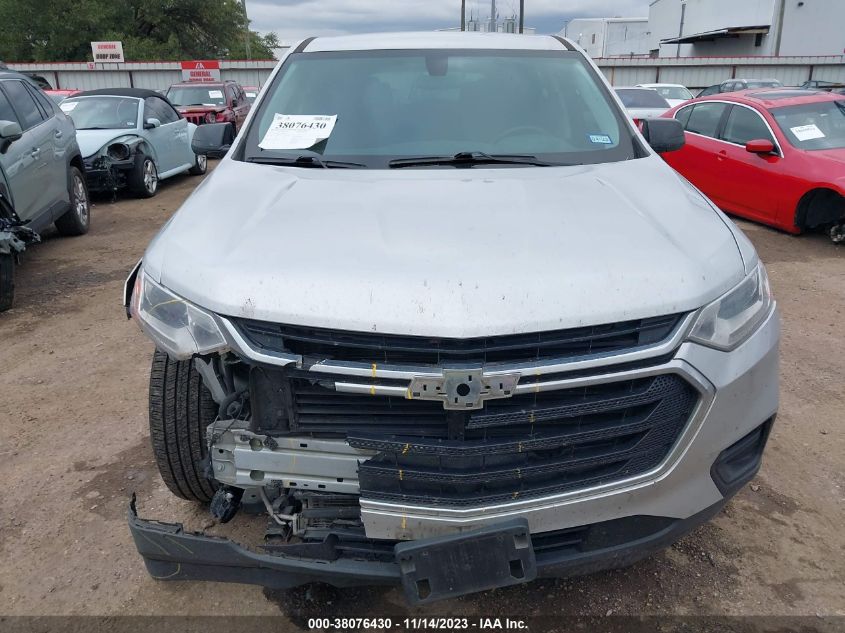 2018 CHEVROLET TRAVERSE LS - 1GNERFKW6JJ214459