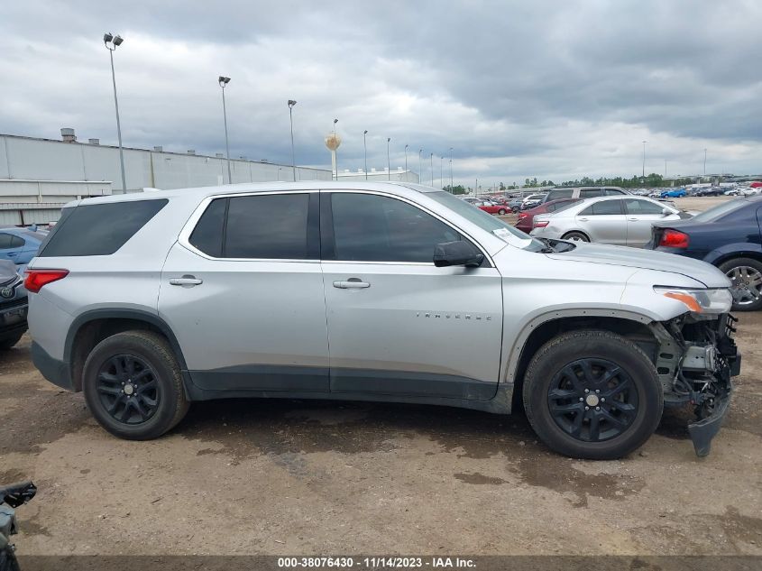 2018 CHEVROLET TRAVERSE LS - 1GNERFKW6JJ214459