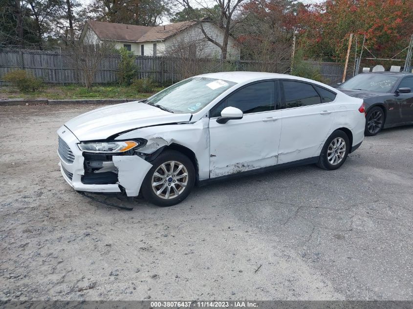 2015 FORD FUSION S - 3FA6P0G70FR219760