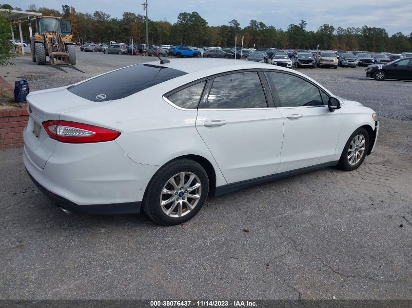 2015 FORD FUSION S - 3FA6P0G70FR219760