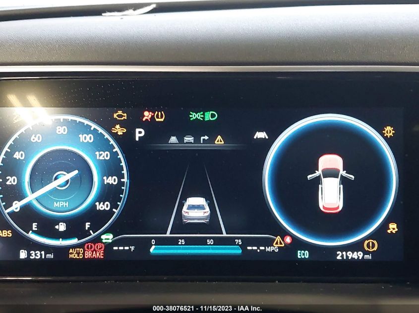 2022 HYUNDAI TUCSON HYBRID LIMITED KM8JECA16NU071648