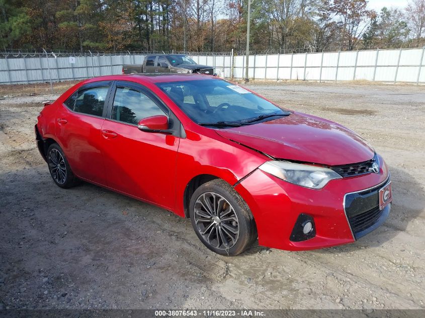 2014 TOYOTA COROLLA S PLUS - 2T1BURHE1EC056382