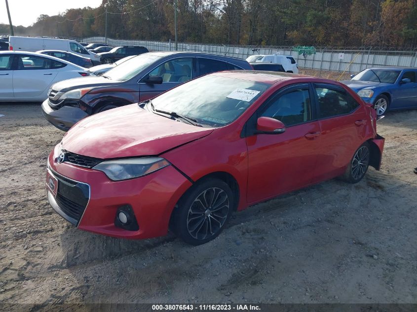 2014 TOYOTA COROLLA S PLUS - 2T1BURHE1EC056382