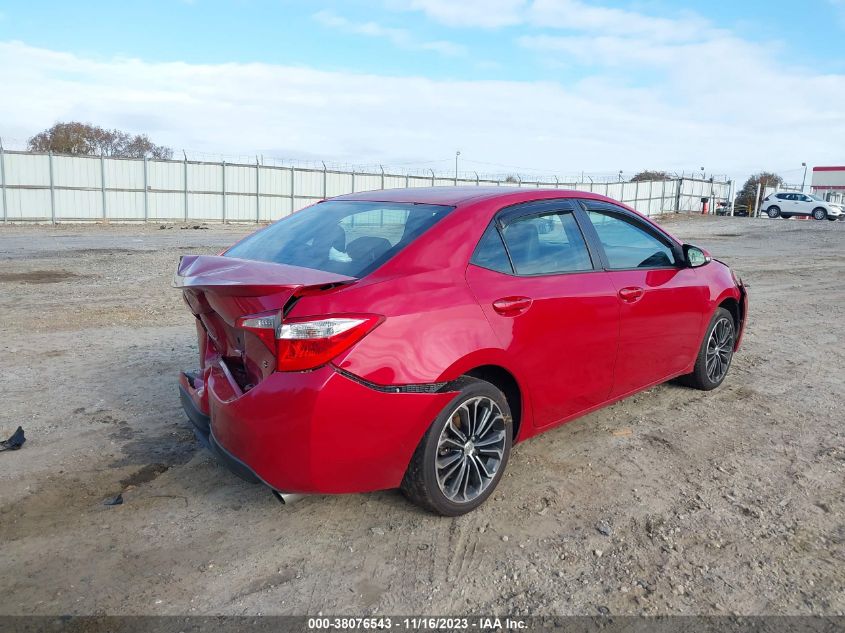2014 TOYOTA COROLLA S PLUS - 2T1BURHE1EC056382