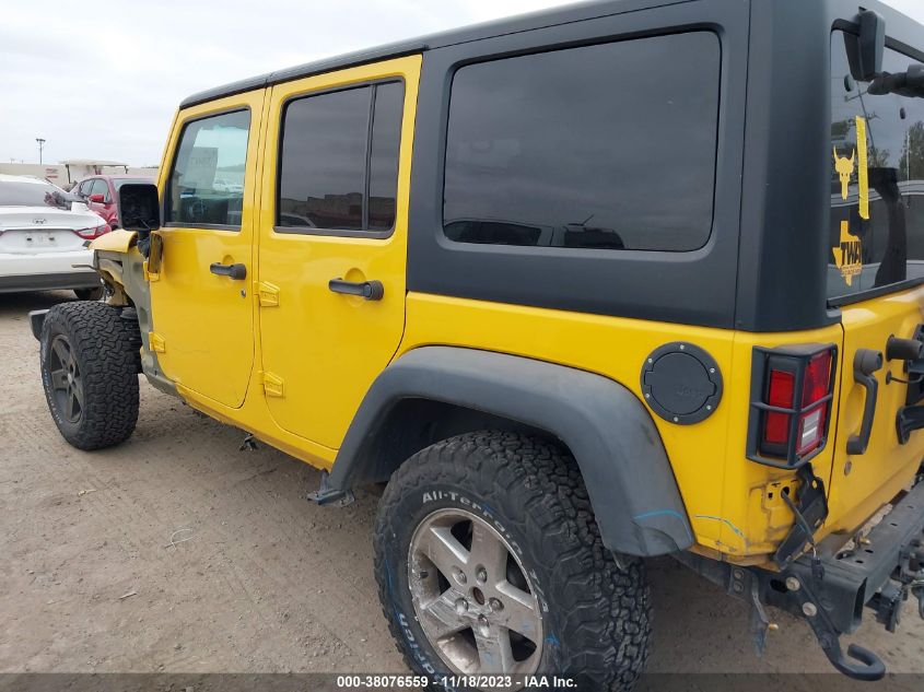 2015 JEEP WRANGLER UNLIMITED SPORT - 1C4BJWDG8FL624409