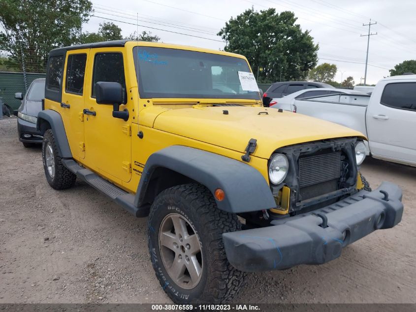 2015 JEEP WRANGLER UNLIMITED SPORT - 1C4BJWDG8FL624409