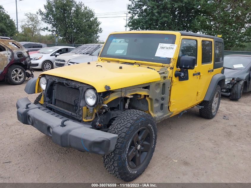 2015 JEEP WRANGLER UNLIMITED SPORT - 1C4BJWDG8FL624409