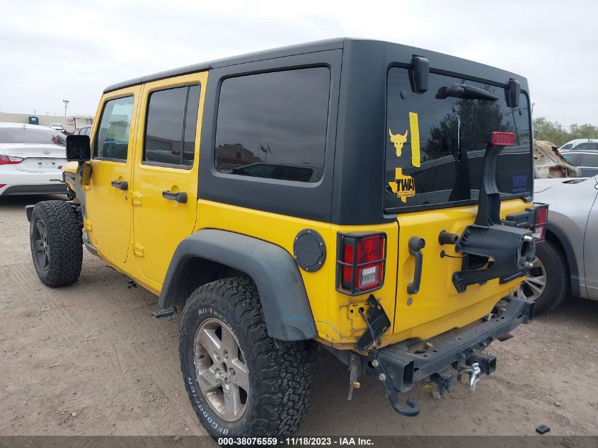 2015 JEEP WRANGLER UNLIMITED SPORT - 1C4BJWDG8FL624409